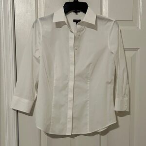 Talbots Crisp White Blouse